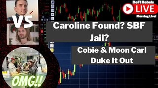 FTX Latest | SBF To Jail? | Caroline Found | SBF Testify | Cobie & Mooncarl Drama | Crypto TA & News