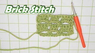 How to Crochet the Brick Stitch