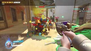 [2022-08-02] Overwatch - D.Va Quadruple kill [pcWuJ2FBKY4]