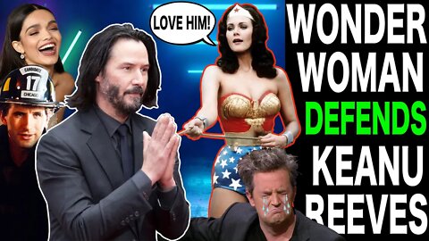 Wonder Woman Defends Keanu Reeves from Matthew Perry
