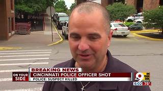 Officer shot, suspect dead in East Walnut Hills