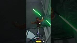 Jedi Survivor: - Funny falling glitch #shorts