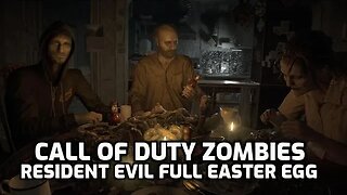 Resident Evil Full Easter Egg - Call Of Duty Zombies