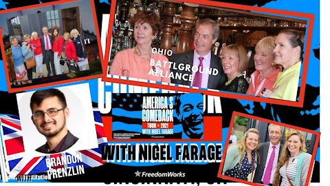 Interviews Americas Comeback Tour Nigel Farage Cincy, OH