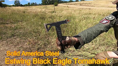 ESTWING BLACK EAGLE TOMAHAWK - DESTRUCTION TEST