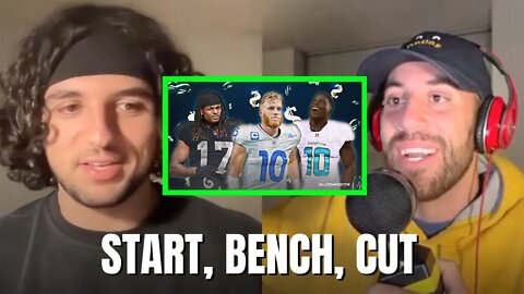 Start, Bench, Cut! Davante Adams, Tyreek Hill, Cooper Kupp and More!