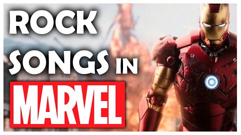 ROCK SONGS IN MARVEL MOVIES! (ACDC, Nirvana, Ramones & More)