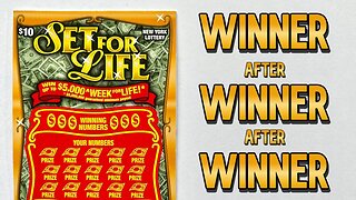 Winner, Winner, Winner! We CRUSH the odds and PROFIT!! Scratch Off Tickets from the New York Lottery