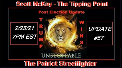 2.25.21 Patriot Streetfighter POST ELECTION UPDATE #57: Krystal Tini pushing back on the insanity