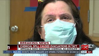 Chemical spill causes evacuations in Taft