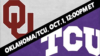 Oklahoma Sooners vs TCU Horned Frogs Predictions and Odds | Oklahoma vs TCU Preview | Oct 1