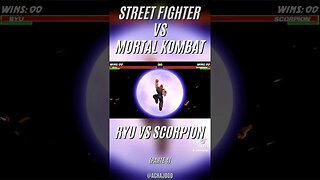 Street Fighter vs Mortal Kombat, Ryu vs Scorpion. Parte 4