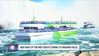 You'll be riding an all-electric Maid of the Mist vessel soon
