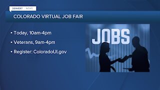 State-wide, virtual job fair today