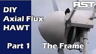 Build A DIY Axial Flux Wind Turbine Pt 1: The Frame