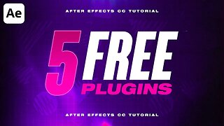 5 BEST FREE After Effects Plugins! (2020)