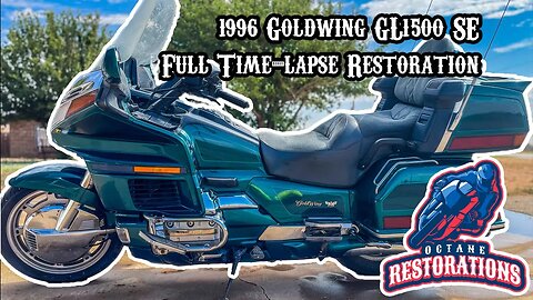 1996 GoldWing GL1500 SE FULL Time-lapse Restoration!