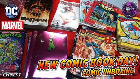 New COMIC BOOK Day - Marvel & DC Comics Unboxing October 5, 2022 - New Comics This Week 10-5-2022