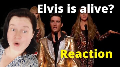 Reaction : ELVIS Comes Alive on America's Got Talent. First time