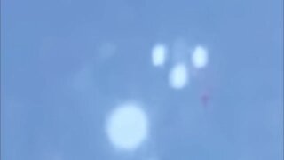 jet appears to flyover sphere UFO south Florida