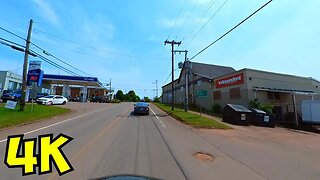 Driving Through Alberton Prince Edward Island