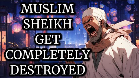 MUSLIM SHEIKH GETS COMPLETELY DESTROYED