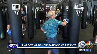 Using boxing to help Parkinson's patients