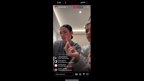 Charli Damelio with Dixie (Instagram Live) Part 3