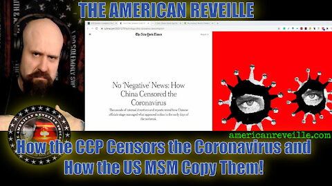 How the CCP Censors the Coronavirus and How the US MSM Copy Them!