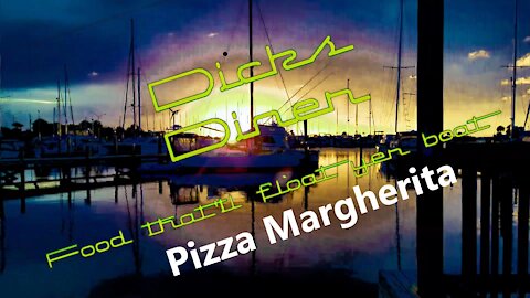 Pizza Margherita On A Boat