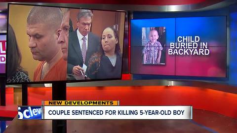 Couple charged in death of 5-year-old boy found buried sentenced after taking plea deals