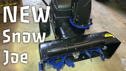 Snow Joe ION8024 Electric Snow Thrower Assembly and Comparison to the iON24SB