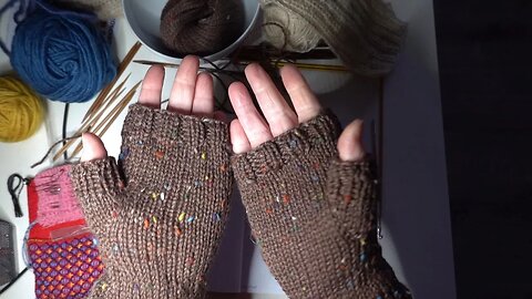 How to knit gloves - from start to finish