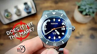 Iridium Torpedo Microbrand Diver Honest Watch Review #HWR