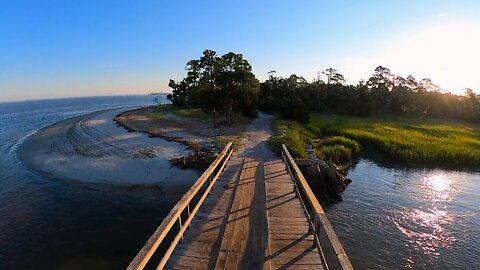 MY LITTLE VIDEO NO. 105--CLAM CREEK, JEKYLL ISLAND, GA