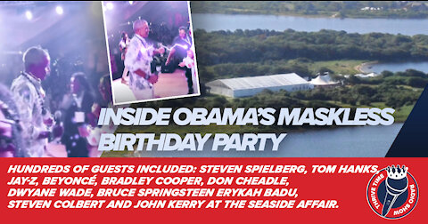Obama's Maskless Birthday Party Featuring Tom Hanks, Jay-Z and Hundreds of Guests