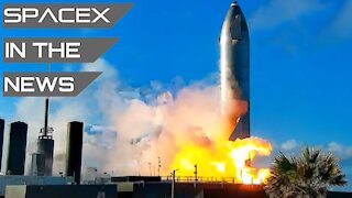 Starship SN10 Fired Up - GO For Launch #3 | SpaceX in the News
