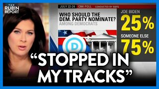 Watch CNN Host's Face When She Hears Biden's Low Approval w/ Democrats | DM CLIPS | Rubin Report