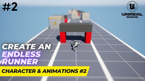 Unreal Engine 5.1 Endless Runner Tutorial - Part 2: Character Setup & Animations