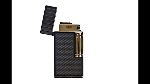 Colibri Julius Matte Black And Gold Cigar Lighter Review
