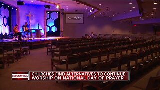 Churches final alternative to continue worship on national day of prayer