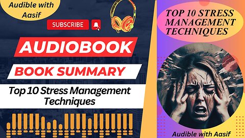 Top 10 Stress Management Techniques #audiobooks #motivation #selfimprovement #stressmanagement