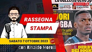 Derby di Torino, Rossoblù contro Milano | 🗞️ Rassegna Stampa 7.10.2023 #491