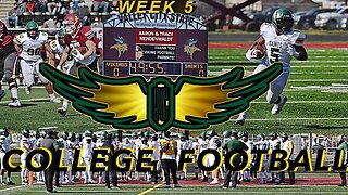 NAIA COLLEGE FOOTBALL GAME DAY | WEEK 5 | COVID-19