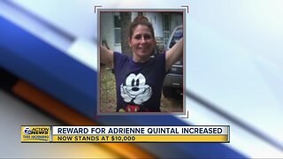 Reward increases for more information on what happened to Adrienne Quintal