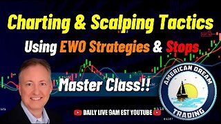 Charting & Scalping Tactics - Using EWO Strategies & Stops In The Stock Market