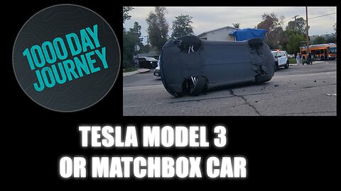 1000 Day Journey 0185 Tesla or Matchbox Car?