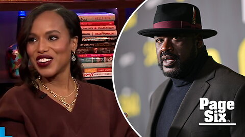 Kerry Washington calls out Shaquille O'Neal for sliding into her DMs