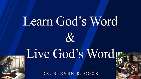 Learn God's Word & Live God's Word