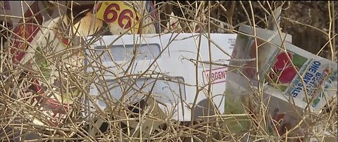 Mounds of stolen mail found in Nellis Dunes